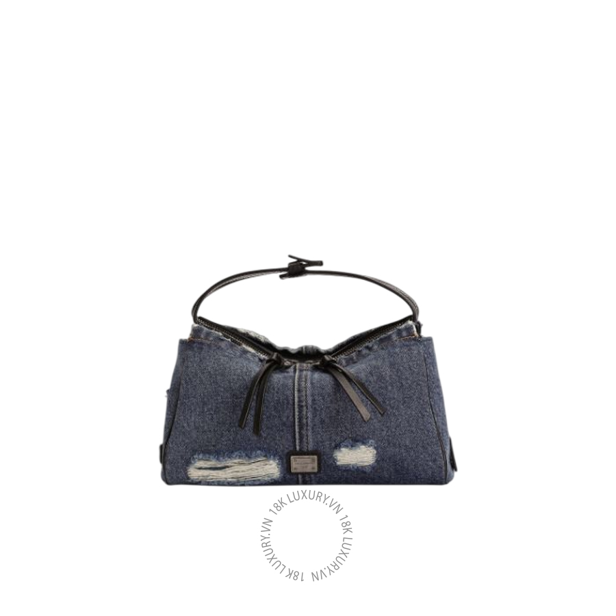 Túi xách Dolce Gabbana Vittoria denim patchwork shoulder bag BM2049AY7688E670 NTDL136