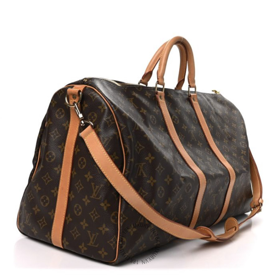 Túi Xách Du Lịch Louis Vuitton Monogram Keepall Bandouliere 55 MNGR581