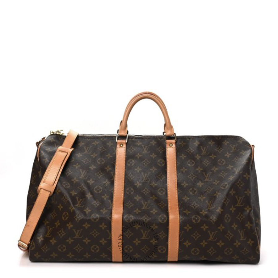 Túi Xách Du Lịch Louis Vuitton Monogram Keepall Bandouliere 55 MNGR581