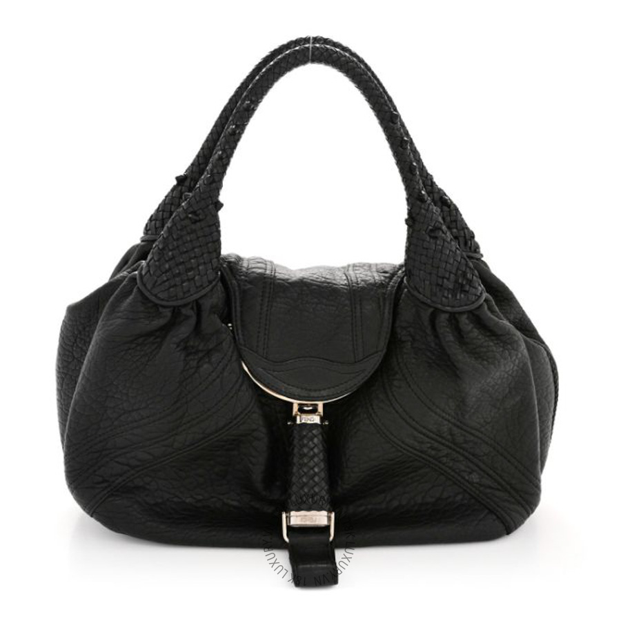 Túi xách Fendi Nappa Nuvolata Spy Black TFD514