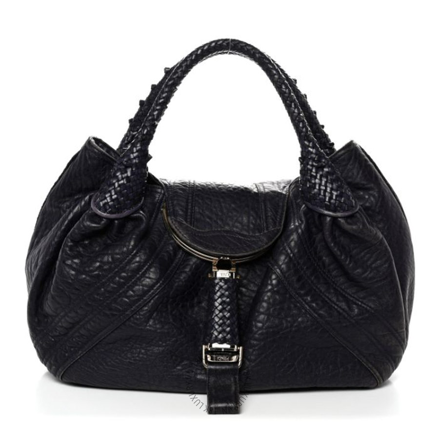 Túi xách Fendi Nappa Nuvolata Spy Blueberry TFD560