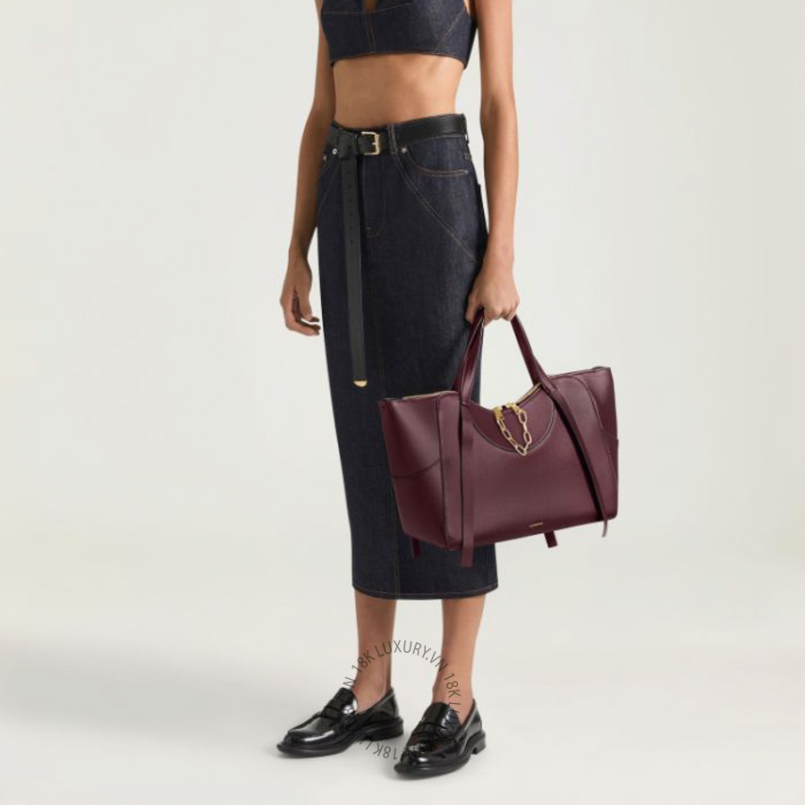 Túi Xách Givenchy Large The Snatch bag in grained leather BB5164B2DK-542 GHJ144