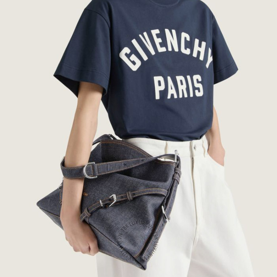 Túi Xách Givenchy Medium Voyou bag in denim BB5131B2AH-415 GHJ101