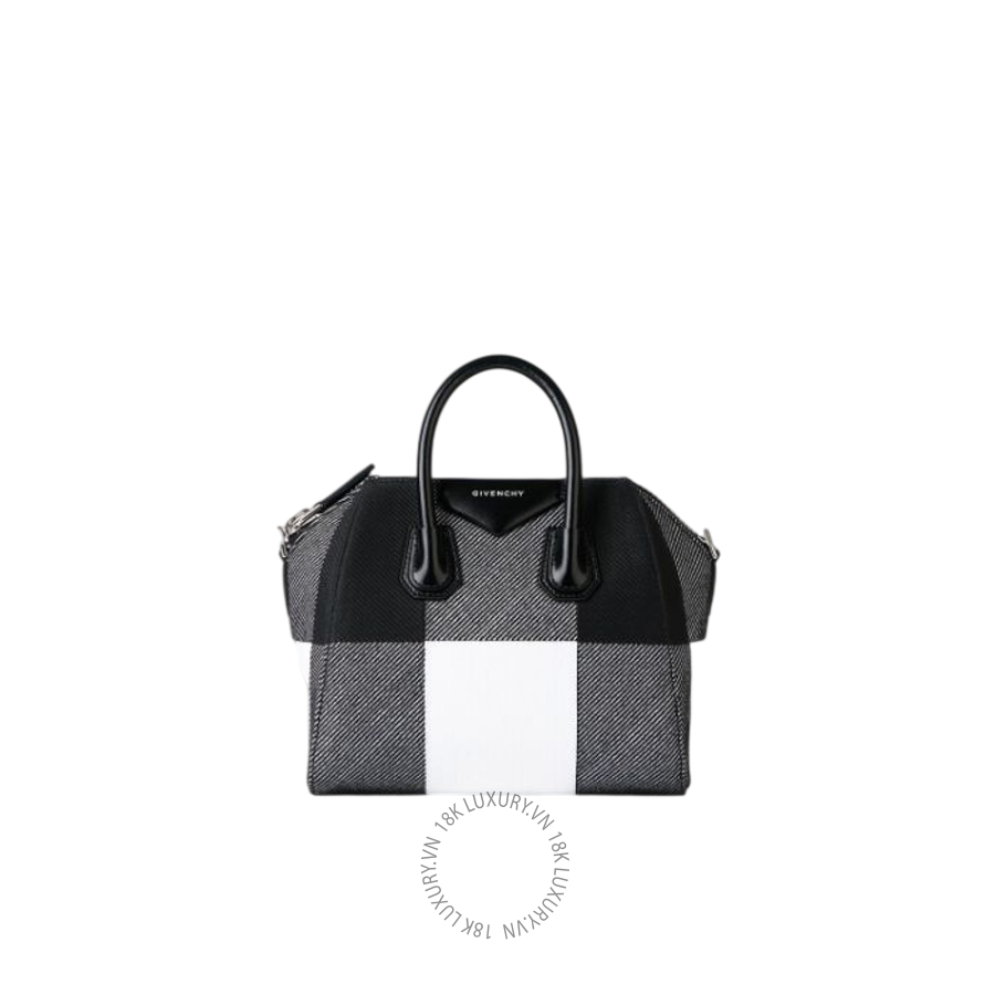 Túi Xách Givenchy Mini embroidered Antigona bag with checks BB5148B2HC-004 GHJ112