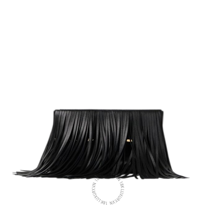 Túi Xách Givenchy Pinch Soft clutch in nappa leather with fringes BB5171B2FB-001 GHJ131