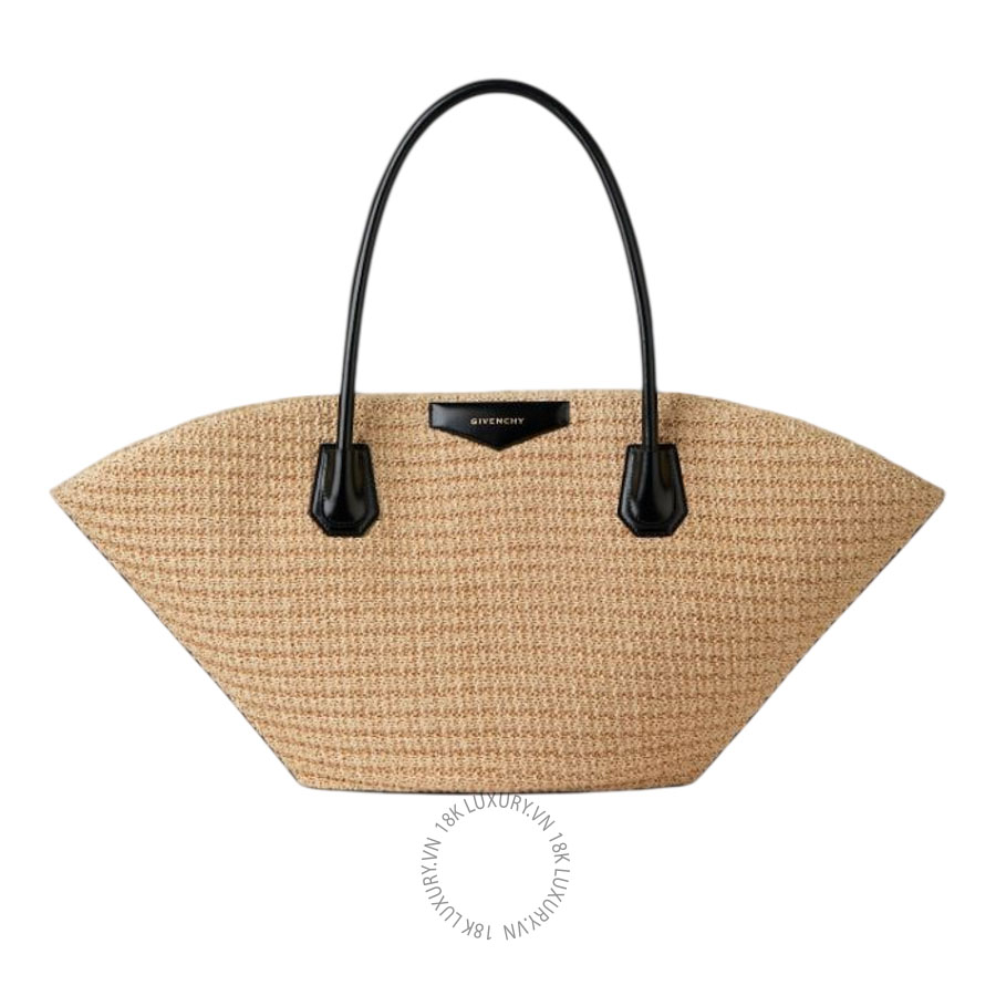 Túi Xách Givenchy Small Antigona basket bag in raffia BB519AB2HD-101 GHJ059