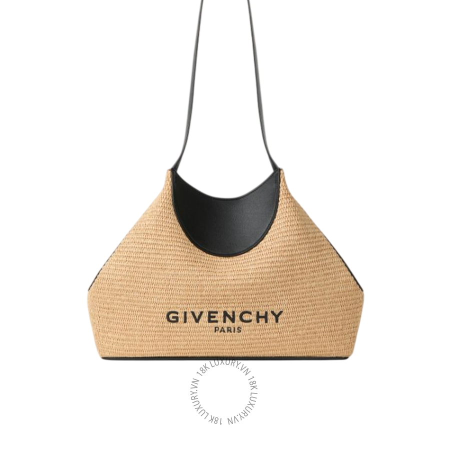 Túi Xách Givenchy Small Facet tote bag in raffia BB516PB2F6-101 GHJ087