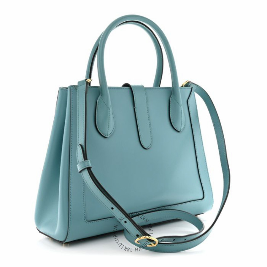 Túi xách Gucci Boarded Plutone Calfskin Medium Jackie 1961 Tote Dusty Azure NFPG309