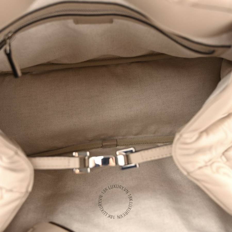 Túi Xách Gucci Calfskin GG Matelasse Large Tote Beige GDCB331 17 Túi Xách Gucci Calfskin GG Matelasse Large Tote Beige GDCB331