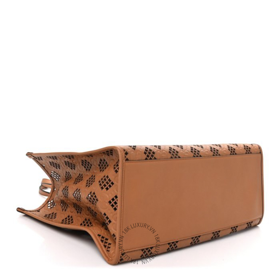 Túi Xách Gucci Calfskin GG Monogram Diamond Cut Medium Ophidia Tote Bag Brown GDCB006 19 Túi Xách Gucci Calfskin GG Monogram Diamond Cut Medium Ophidia Tote Bag Brown GDCB006