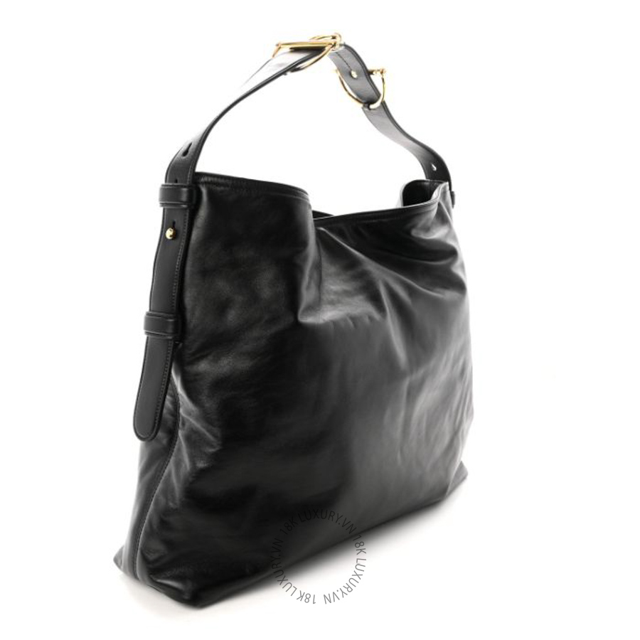 Túi xách Gucci Calfskin Large Beatrix Tote Black GGC234