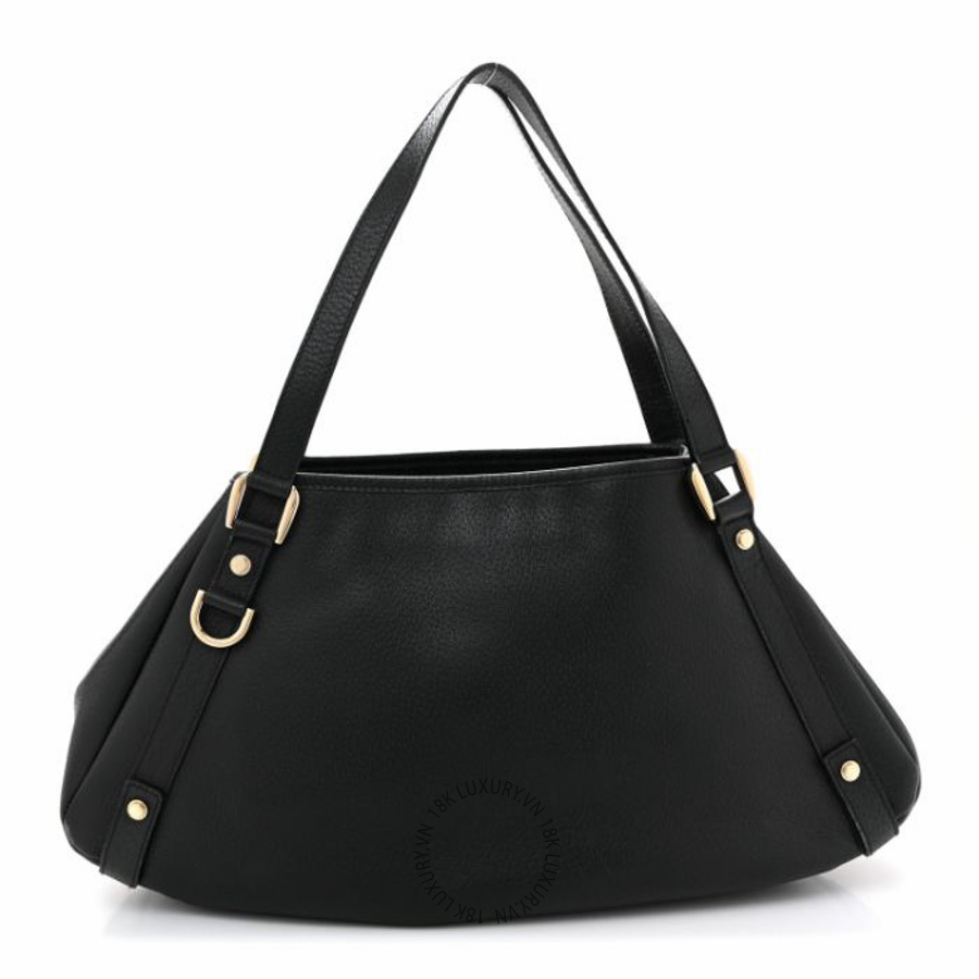 Túi xách Gucci Calfskin Medium Abbey Shoulder Bag Black NFPG661
