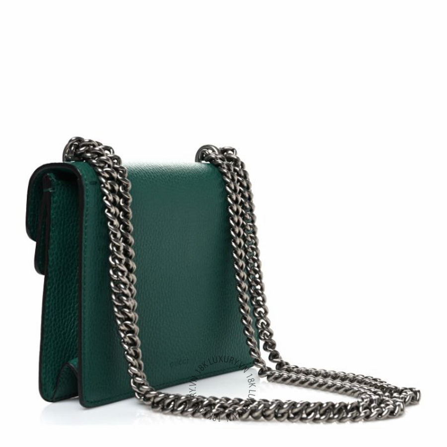 Túi xách Gucci Calfskin Mini Dionysus Shoulder Bag Emerald NFPG446
