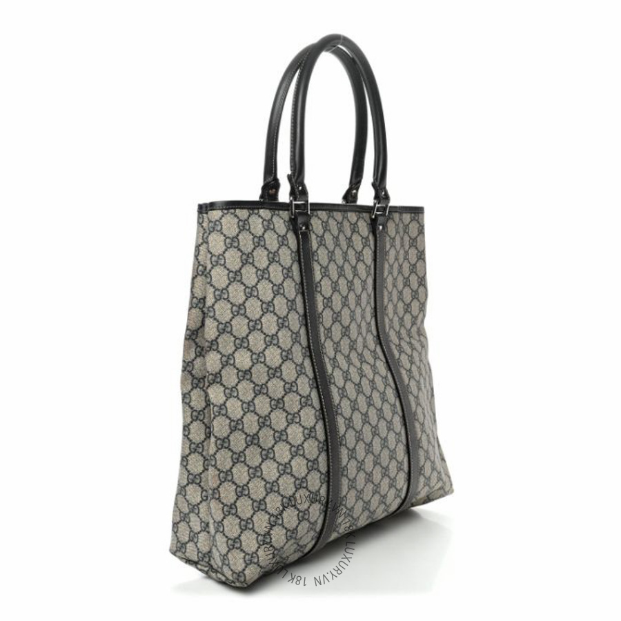 Túi xách Gucci GG Plus Monogram Joy Vertical Tote Navy NFPG343