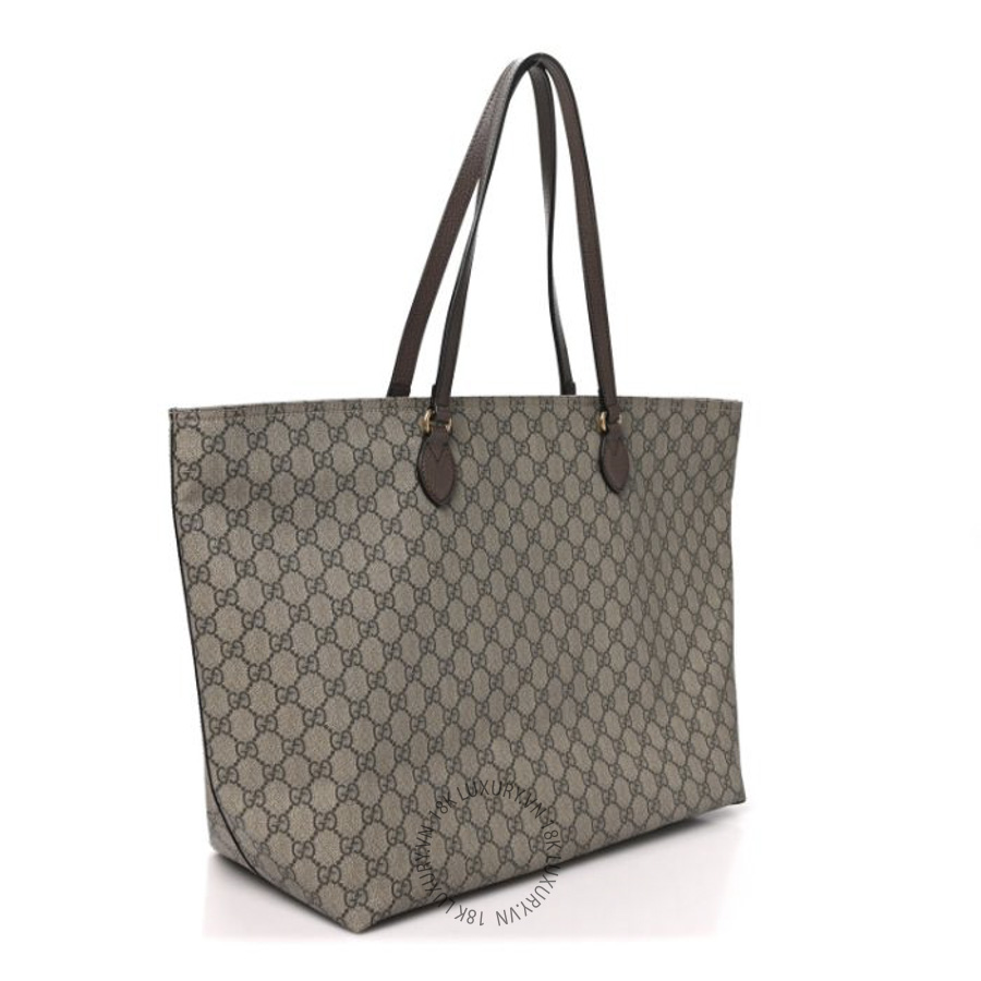 Túi Xách Gucci GG Supreme Monogram Medium Ophidia Shopping Tote Ebony GDCB162