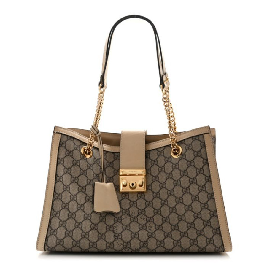 Túi xách Gucci GG Supreme Monogram Medium Padlock GGC534