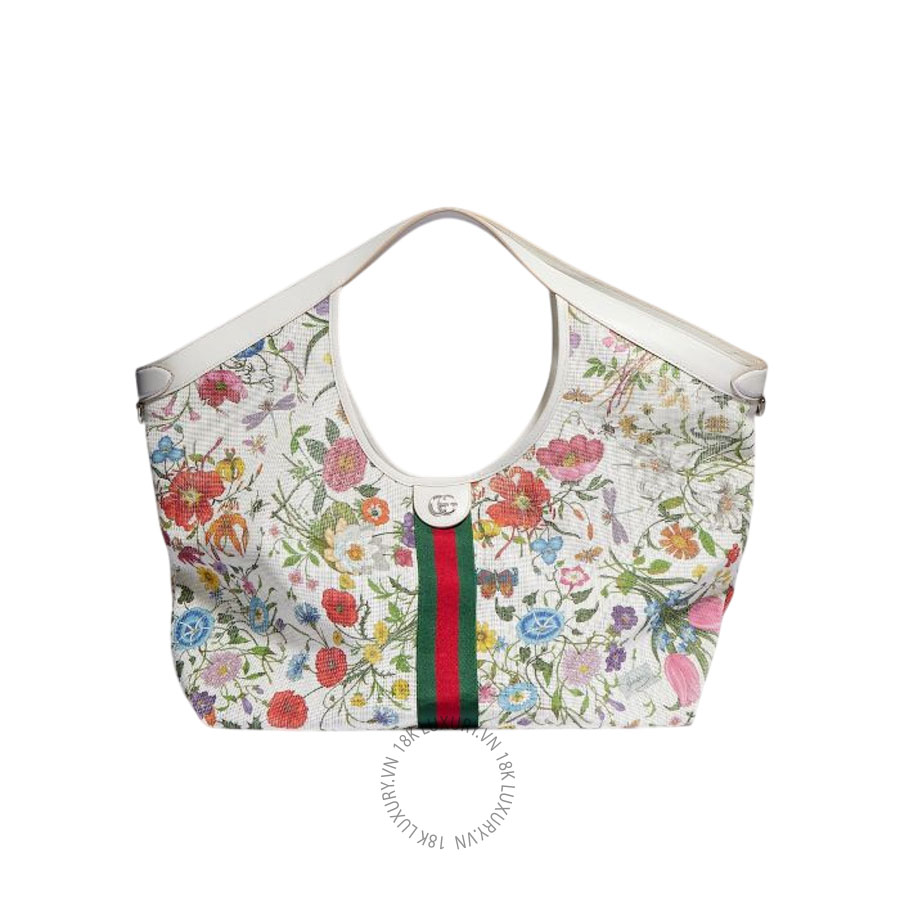 Túi Xách Gucci Giglio Flora large tote bag 853971 FAGDB 9564 GFD095