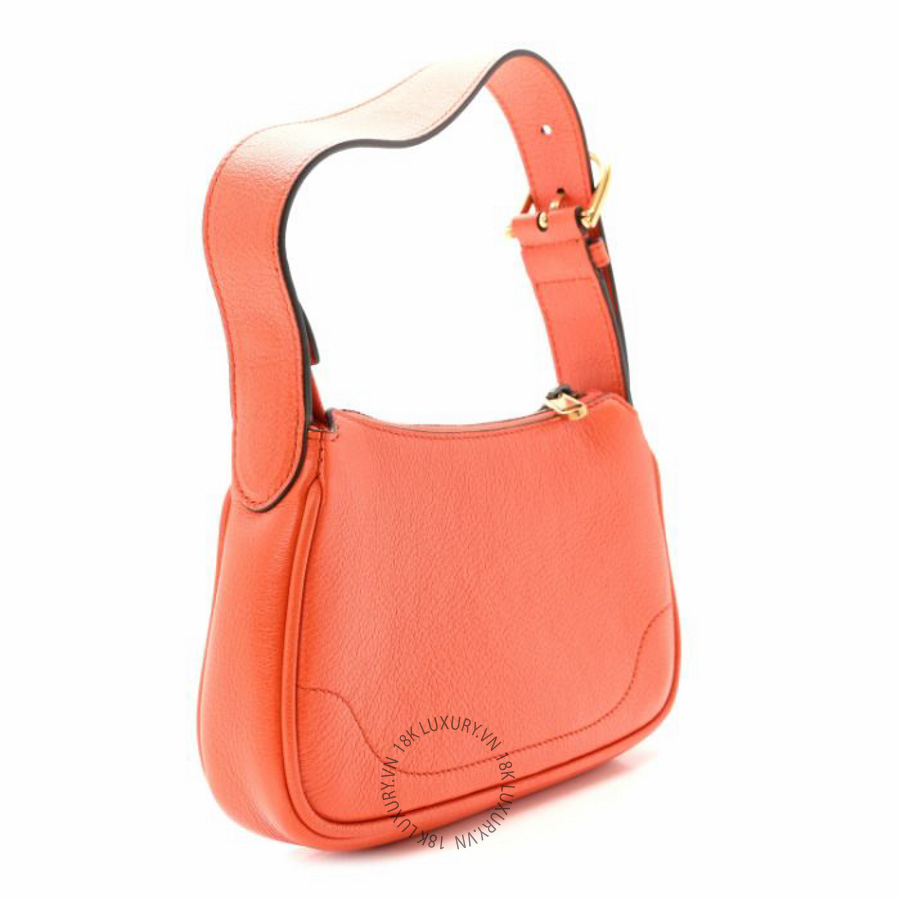 Túi xách Gucci Goatskin Mini Aphrodite Shoulder Bag Orange NFPG394