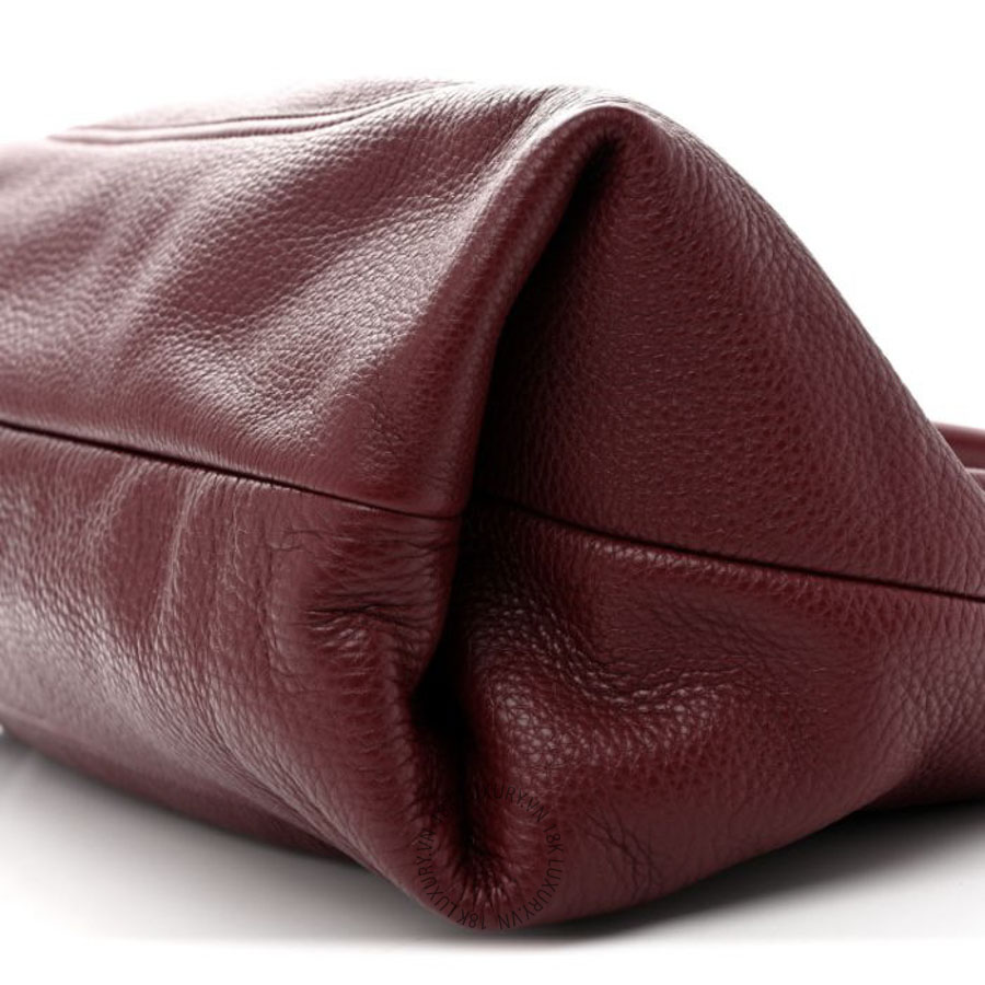 Túi Xách Gucci Grained Calfskin Softbit Maxi Shoulder Bag Rosso Ancora GDCB326 25 Túi Xách Gucci Grained Calfskin Softbit Maxi Shoulder Bag Rosso Ancora GDCB326