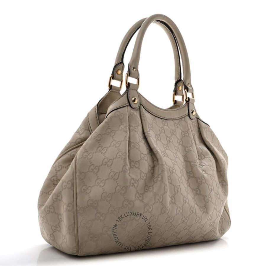 Túi Xách Gucci Guccissima Medium Sukey Tote Mystic White GDCB524 18 Túi Xách Gucci Guccissima Medium Sukey Tote Mystic White GDCB524