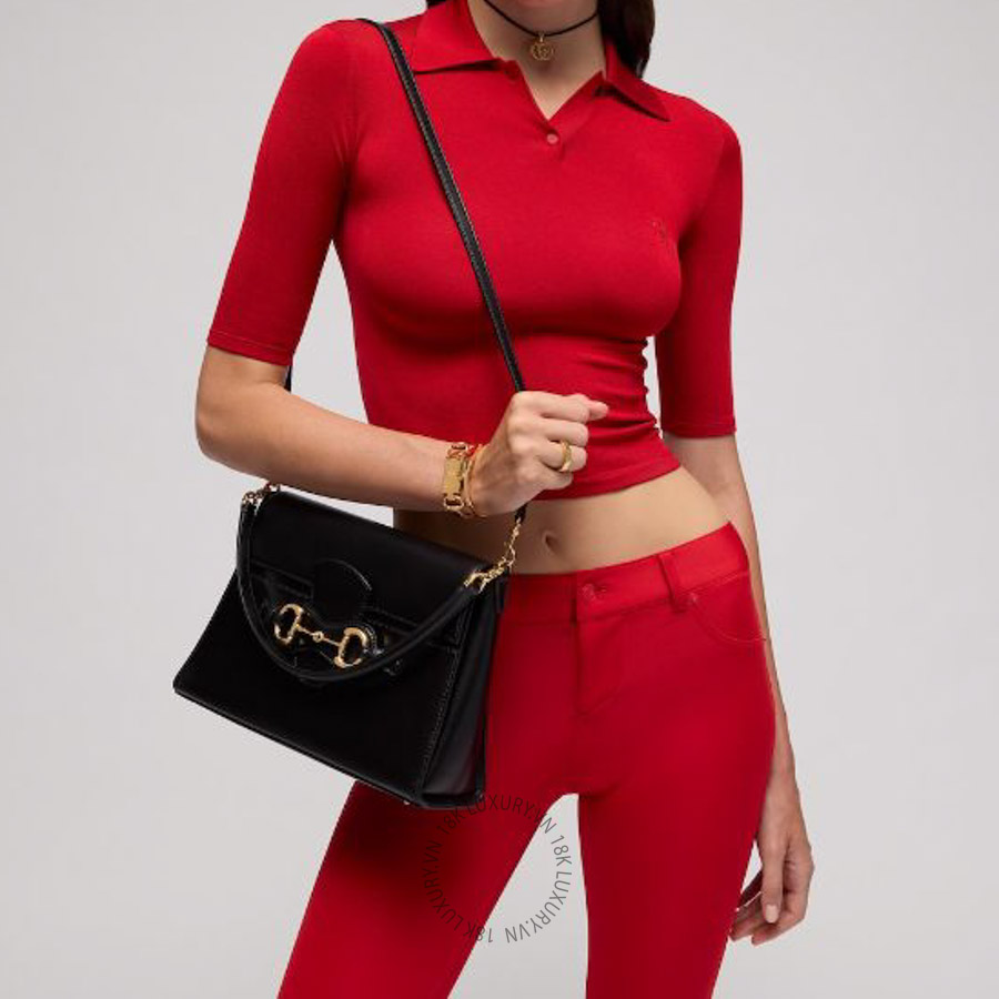 Túi Xách Gucci Horsebit Duomo medium top handle bag A006N6 AAG8B 1000 GFD029