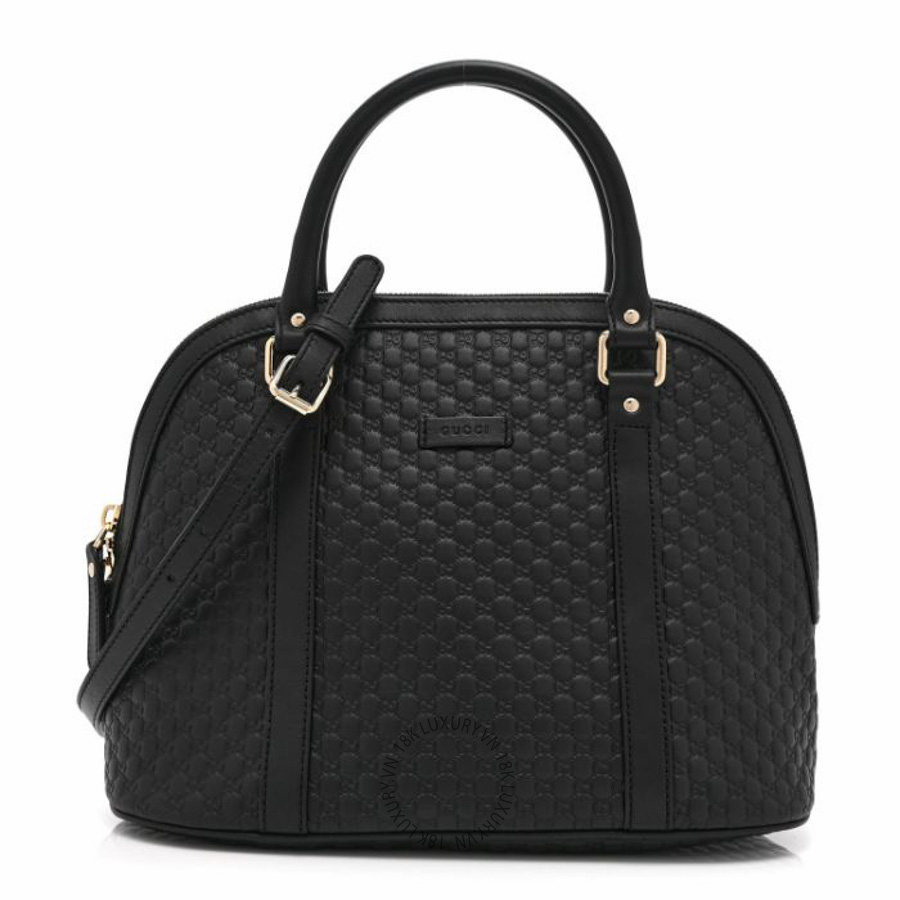 Túi xách Gucci Microguccissima Medium Dome Bag Black NFPG152