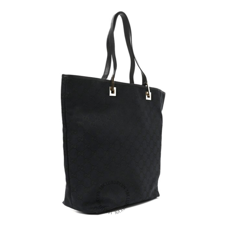 Túi Xách Gucci Monogram Large Bucket Tote Black GDCB314