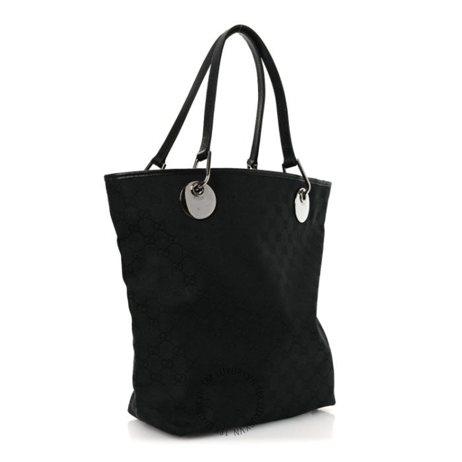 Túi Xách Gucci Monogram Large Eclipse Tote Black GDCB352