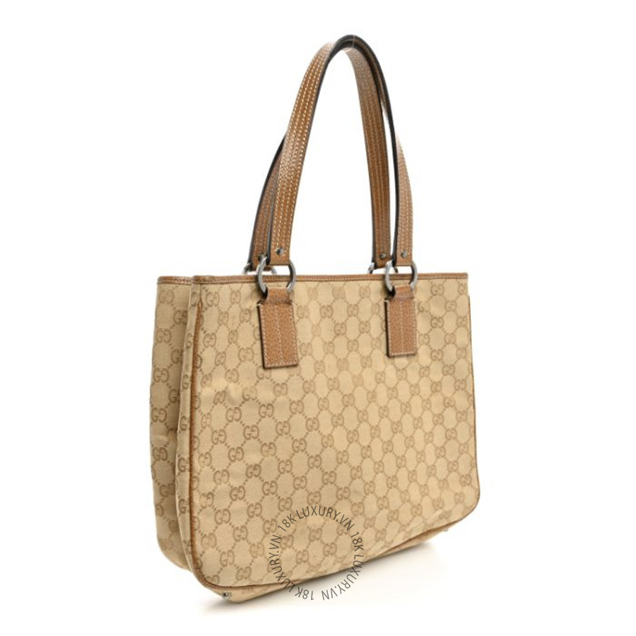 Túi Xách Gucci Monogram Large Tote Dark Brown GDCB151