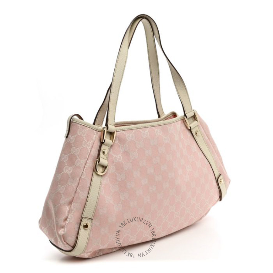 Túi xách Gucci Monogram Medium Abbey Shoulder Bag Pink GGC501