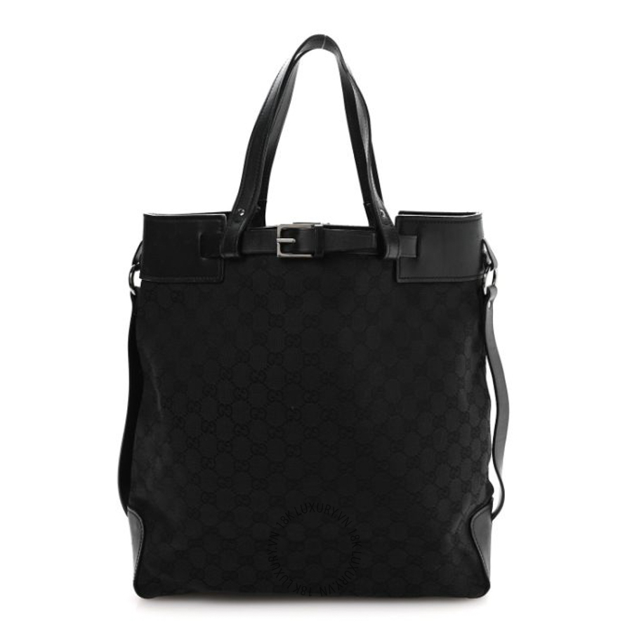 Túi Xách Gucci Monogram Tote Black GDCB719
