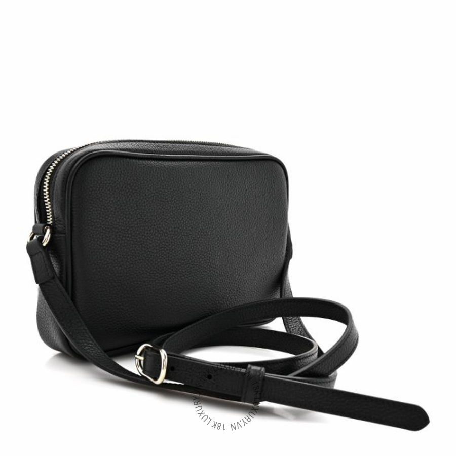 Túi xách Gucci Pebbled Calfskin Shoulder Bag Black NFPG718