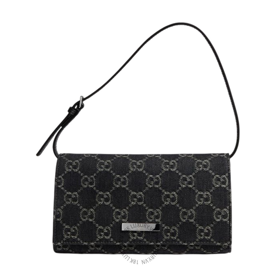 Túi Xách Gucci Small pouch with strap and plaque A002KG FAF9C 1144 GFD085
