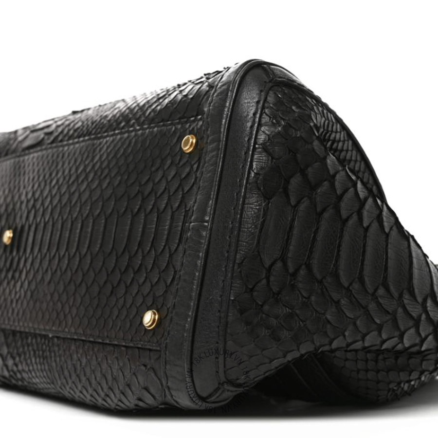 Túi Xách Gucci Snakeskin Large GG Running Tote Black GDCB502 20 Túi Xách Gucci Snakeskin Large GG Running Tote Black GDCB502