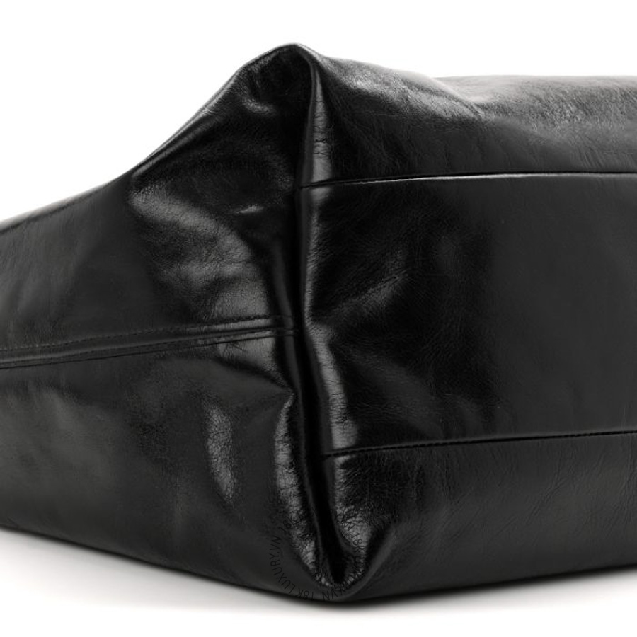Túi Xách Gucci Soft Glossy Calfskin Large Giglio Tote Black GDCB300 22 Túi Xách Gucci Soft Glossy Calfskin Large Giglio Tote Black GDCB300