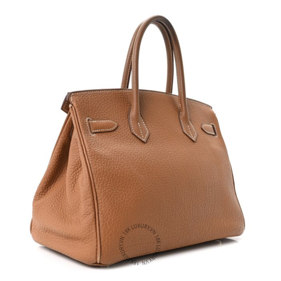 Túi Xách Hermes Fjord Birkin 30 Gold TMH169