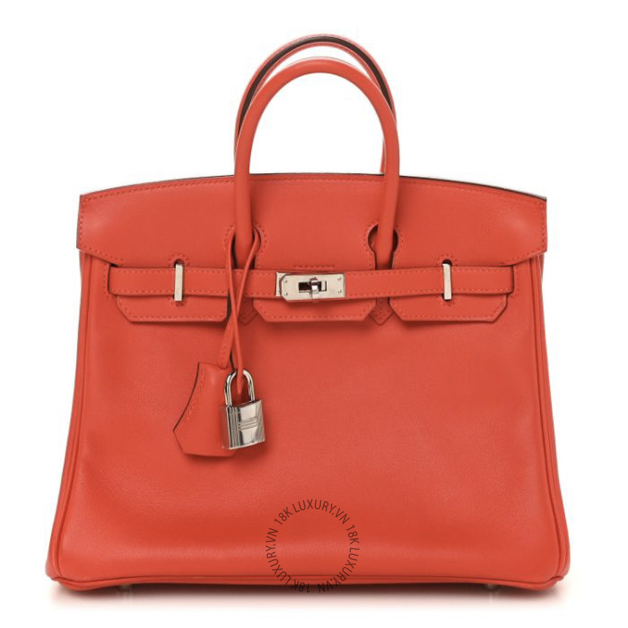Túi Xách Hermes Swift Birkin 25 Capucine TMH389