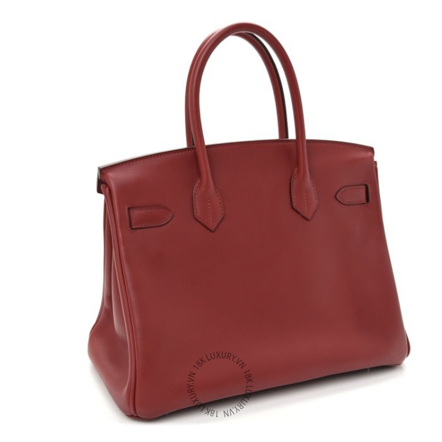 Túi Xách Hermes Swift Birkin 30 Rouge H TMH126
