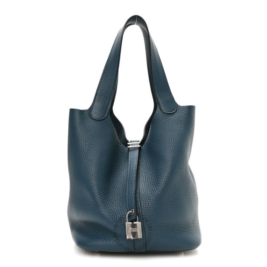 Túi xách Hermes Taurillon Clemence Picotin Lock 22 MM Caban Colvert FPTH294