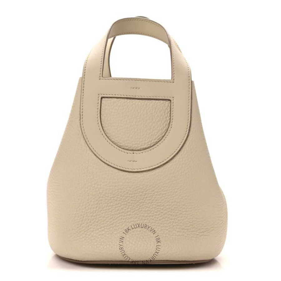 Túi xách Hermes Taurillon Clemence Swift In-The-Loop 18 Bag Beton FPTH452