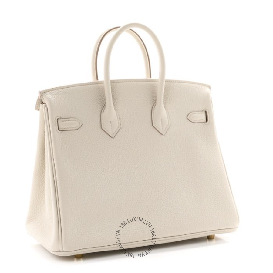 Túi Xách Hermes Togo Birkin 25 Beton TMH096