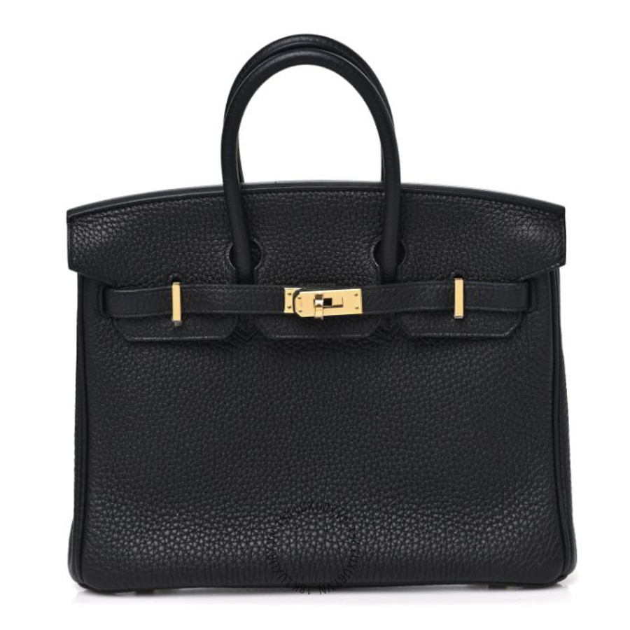 Túi Xách Hermes Togo Birkin 25 Black Black TMH478