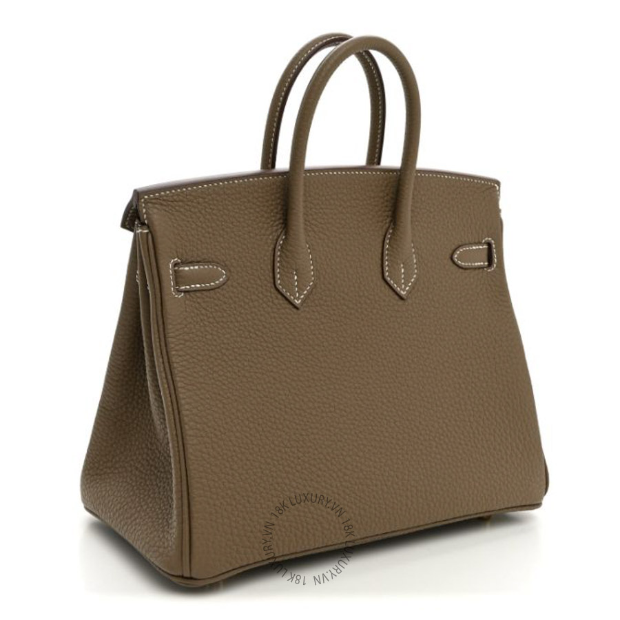 Túi xách Hermes Togo Birkin 25 Etoupe FPTH072