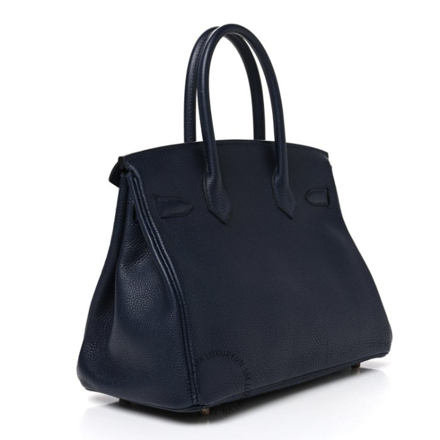 Túi Xách Hermes Togo Birkin 30 Bleu Nuit TMH067