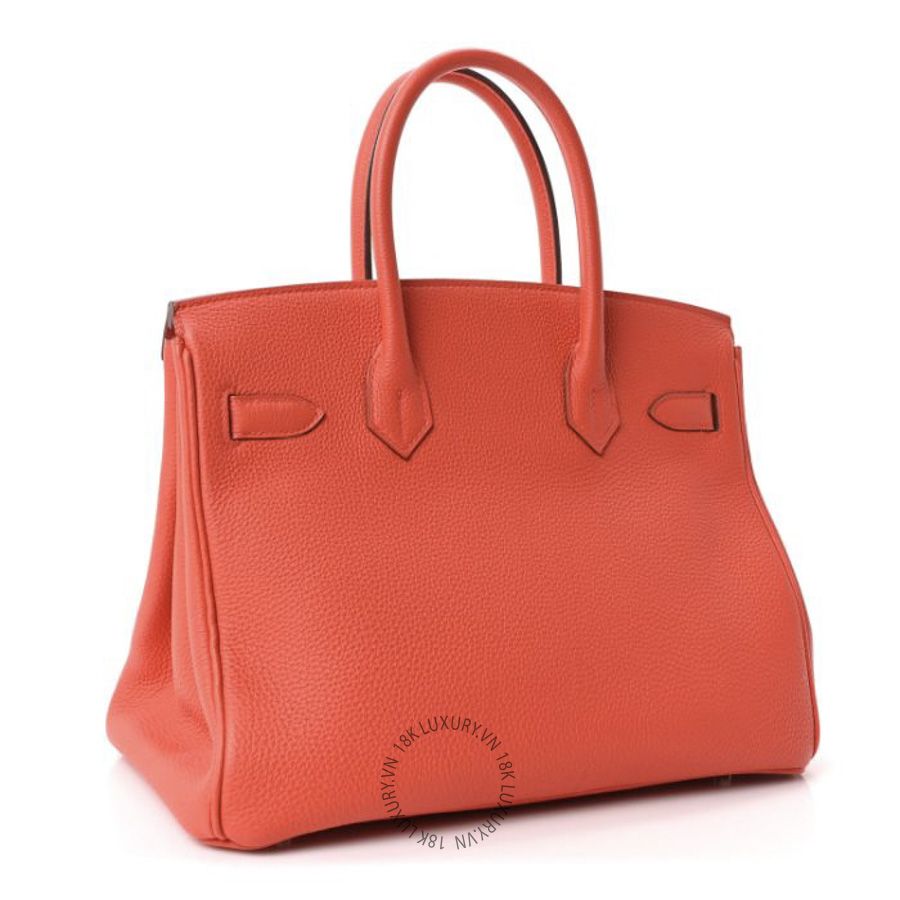 Túi Xách Hermes Togo Birkin 30 Capucine TMH348