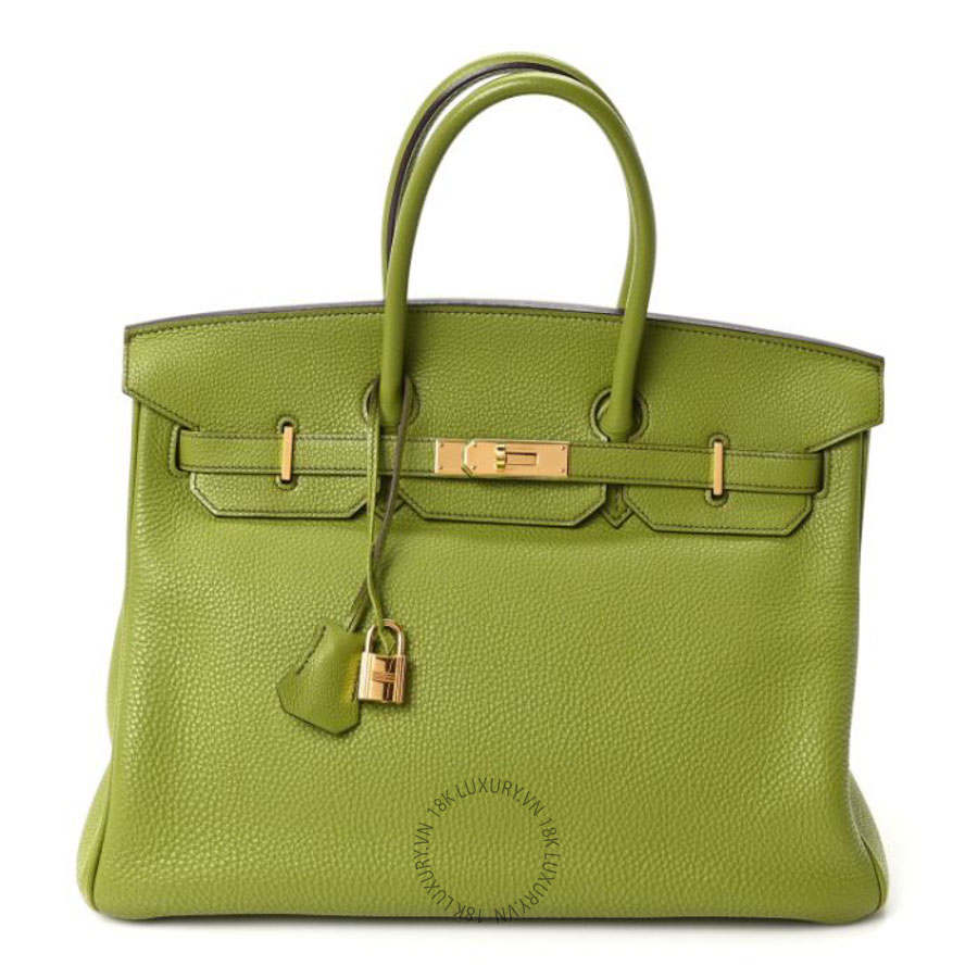 Túi xách Hermes Togo Birkin 35 Vert Anis FPTH139