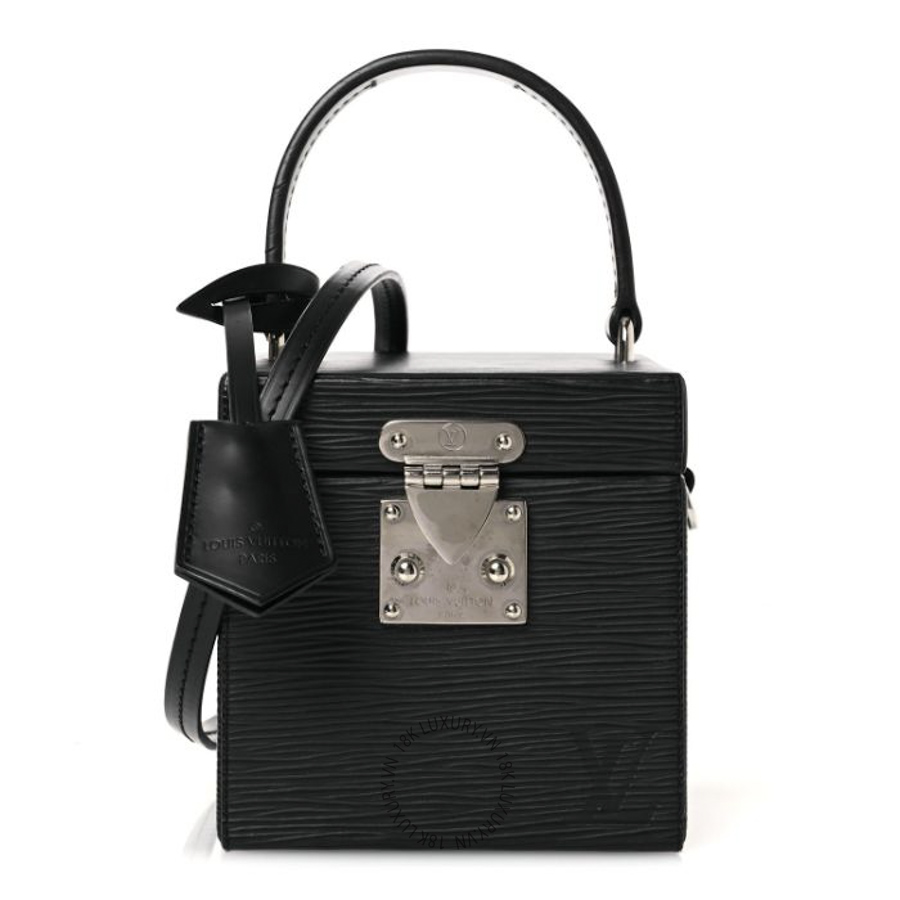 Túi Xách Hộp Đeo Chéo Louis Vuitton Epi Bleecker Box Black MNGR110