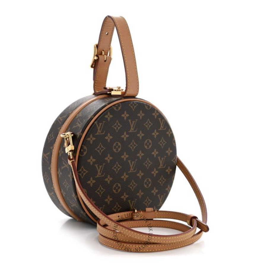 Túi Xách Hộp Đeo Chéo Louis Vuitton Monogram Petite Boite Chapeau MNGR137