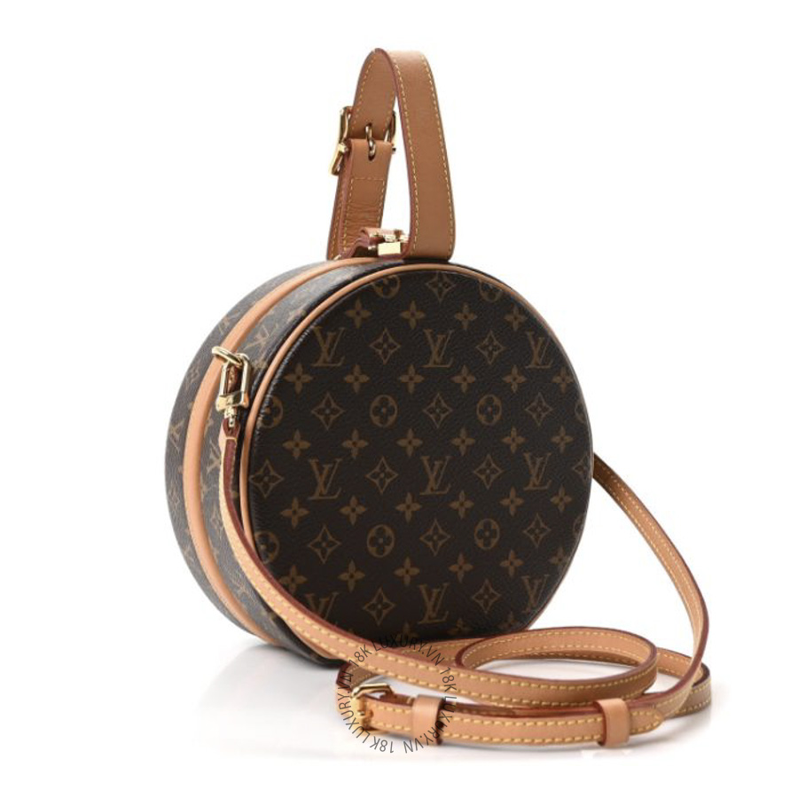 Túi Xách Hộp Đeo Chéo Louis Vuitton Monogram Petite Boite Chapeau MNGR638