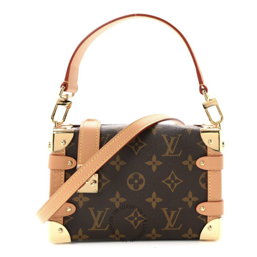 Túi Xách Hộp Đeo Chéo Louis Vuitton Monogram Side Trunk PM MNGR606